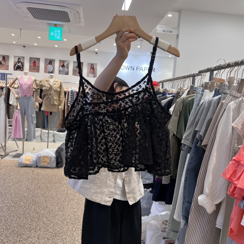 BLOOM韓國直郵㊣女裝新品休閑熱賣推薦人氣25春夏時尚吊帶背心BLOOM-S吊帶/背心