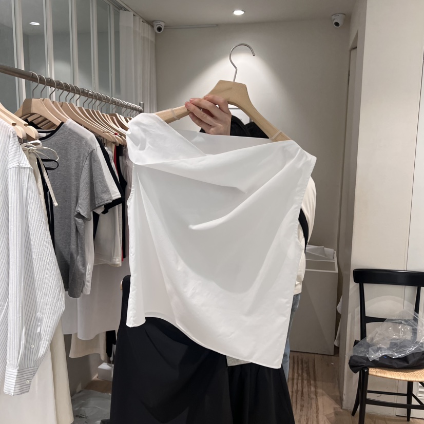 MONIQUE韓國㊣直郵東大門代購女裝新款時尚人氣襯衫蕾絲衫修身MONIQUE襯衫/蕾絲衫