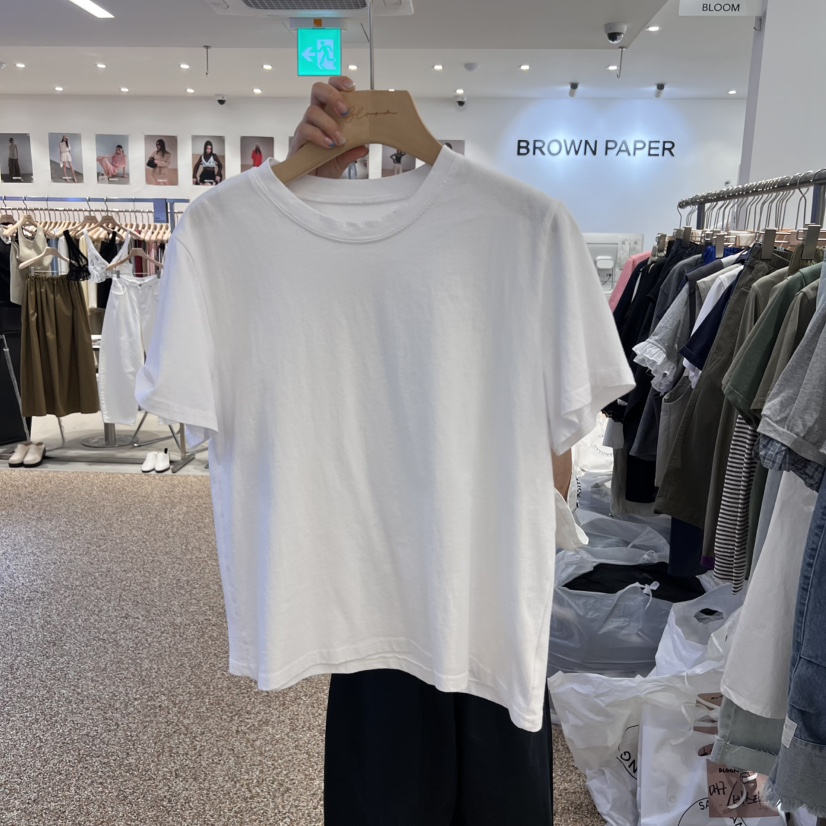 BLOOM直郵韓國代購㊣女裝新品時尚熱賣休閑25春夏推薦人氣T恤BLOOM-ST恤