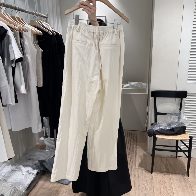 MONIQUE韓國直郵㊣女裝新款25春夏人氣熱賣時尚休閑推薦休閑褲MONIQUE休閑褲