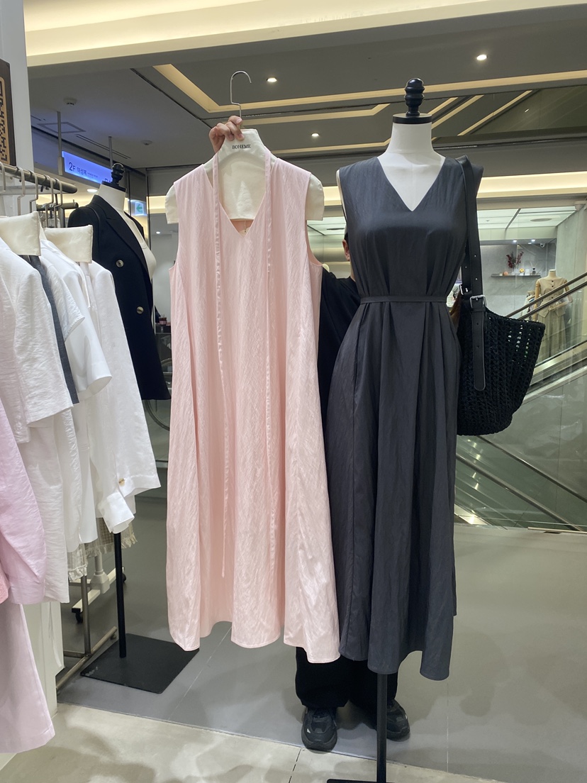 BOHEME韓國㊣直郵東大門代購女裝新品推薦時尚熱賣休閑連衣裙BOHEME連衣裙