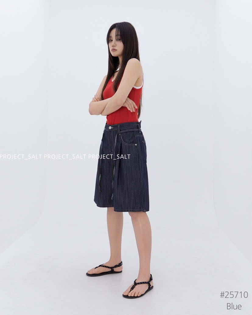 PROJECT SALT東大門代購女裝新品人氣短褲含腰繩PROJECTSALT短褲