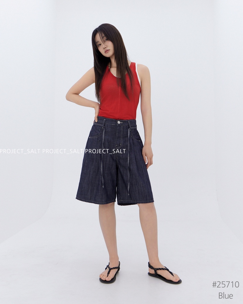 PROJECT SALT東大門代購女裝新品人氣短褲含腰繩PROJECTSALT短褲