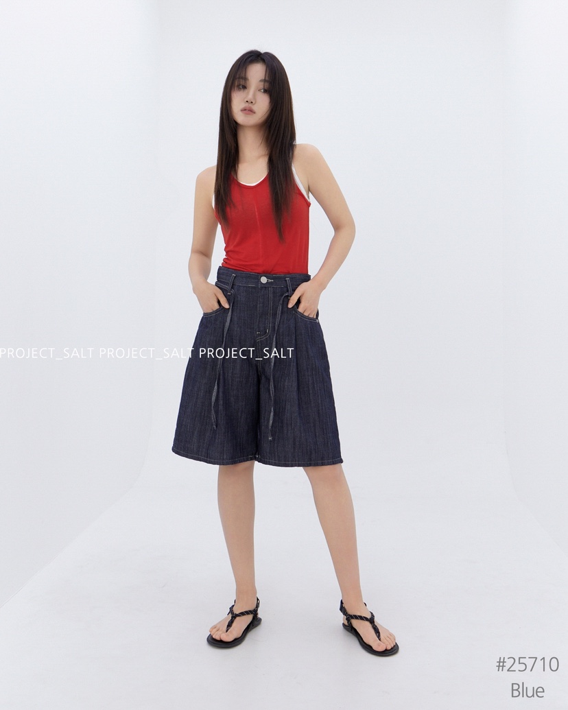 PROJECT SALT東大門代購女裝新品人氣短褲含腰繩PROJECTSALT短褲