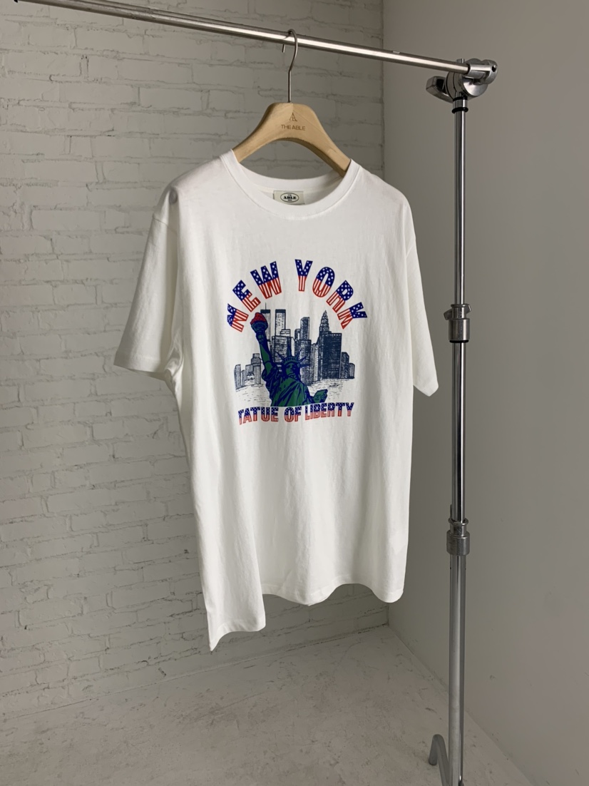 THE ABLE東大門代購女士新品25春夏時尚熱賣人氣真品休閑T恤THE ABLE/TAT恤