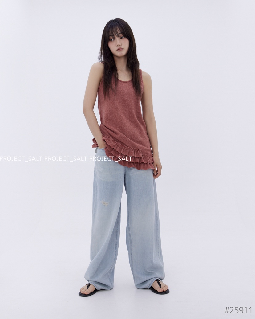 PROJECT SALT東大門代購女裝新品人氣牛仔褲PROJECTSALT牛仔褲