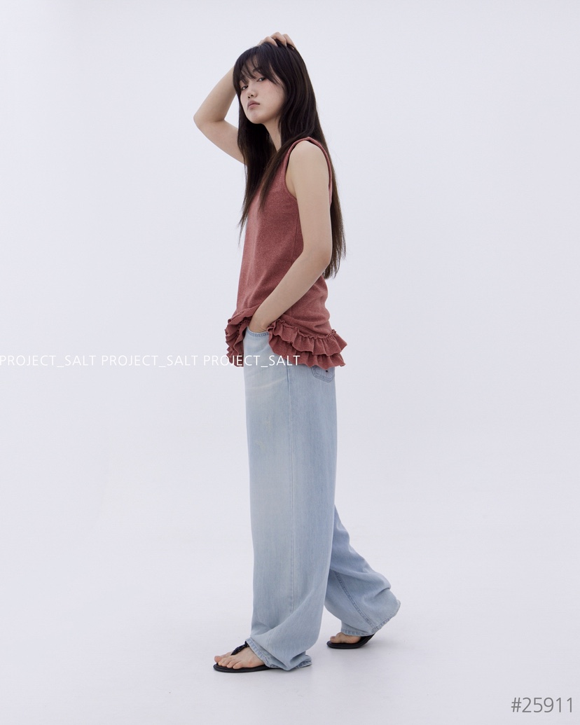 PROJECT SALT東大門代購女裝新品人氣牛仔褲PROJECTSALT牛仔褲