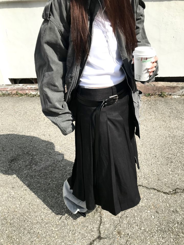 LIVE FOREVER東大門代購女士新款真品職業熱賣25春夏腰帶腰帶LIVE FOR_EVER腰帶