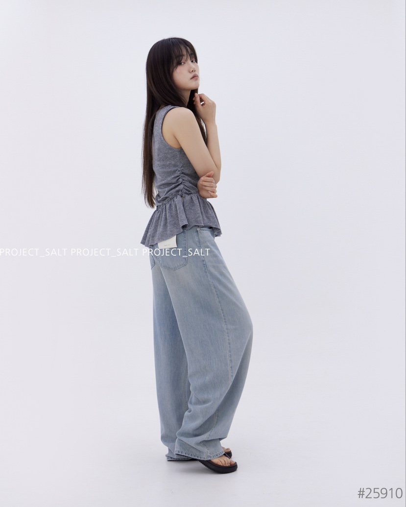 PROJECT SALT東大門代購女裝新品真品牛仔褲PROJECTSALT牛仔褲