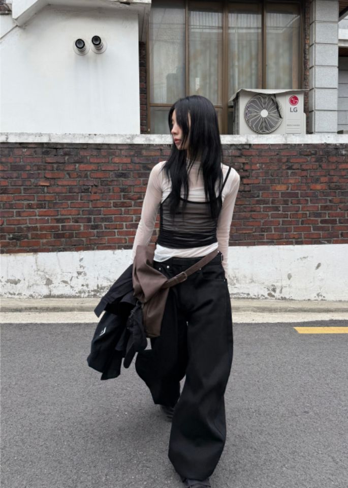 LIVE FOREVER東大門代購女裝新品25春夏休閑時尚真品職業T恤LIVE FOR_EVERT恤
