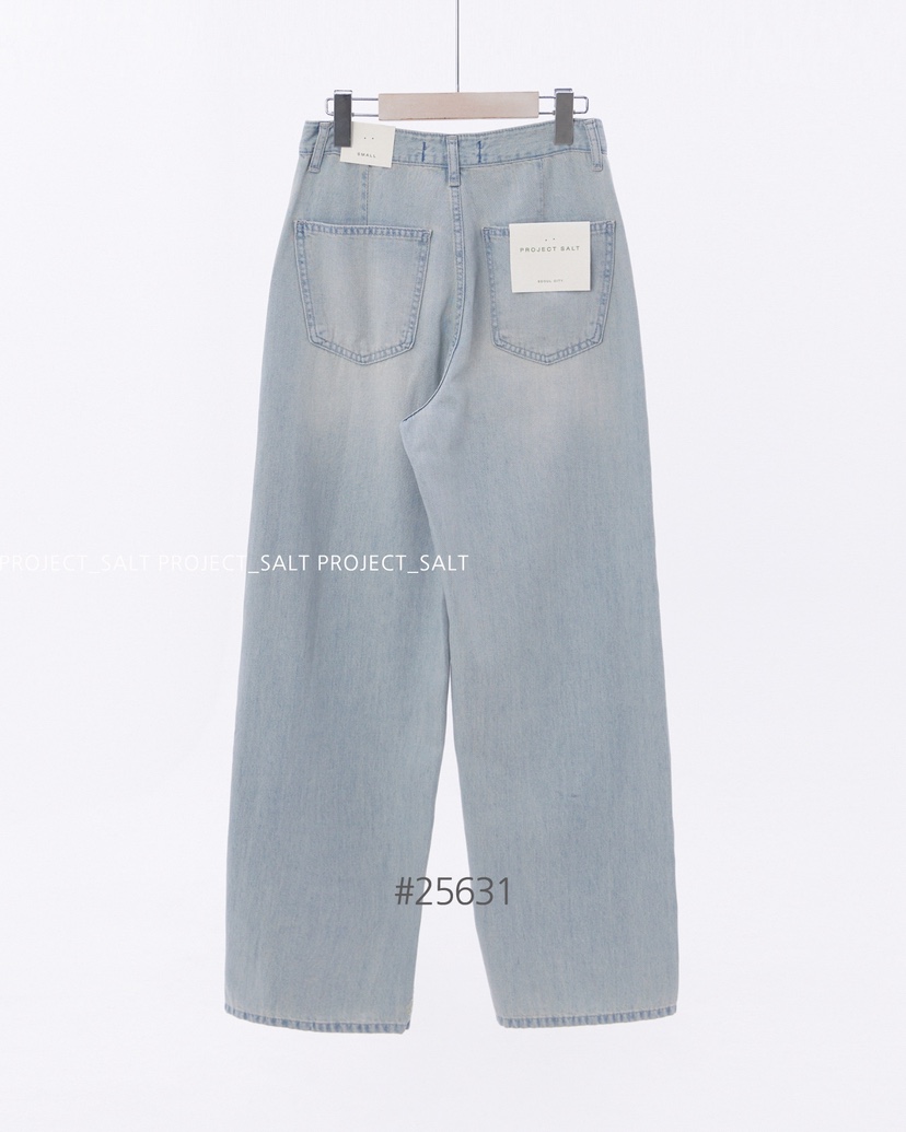 PROJECT SALT韓國代購女士新品25春夏牛仔褲PROJECTSALT牛仔褲
