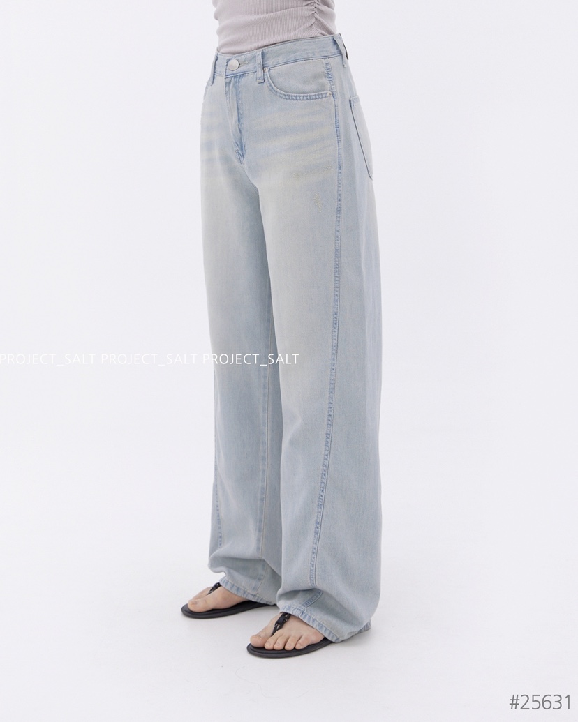 PROJECT SALT韓國代購女士新品25春夏牛仔褲PROJECTSALT牛仔褲