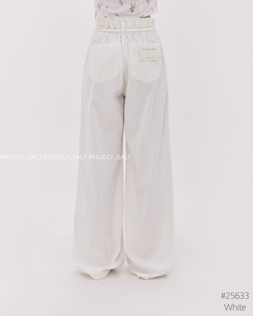 PROJECT SALT韓國代購女士新品推薦牛仔褲含腰繩PROJECTSALT牛仔褲