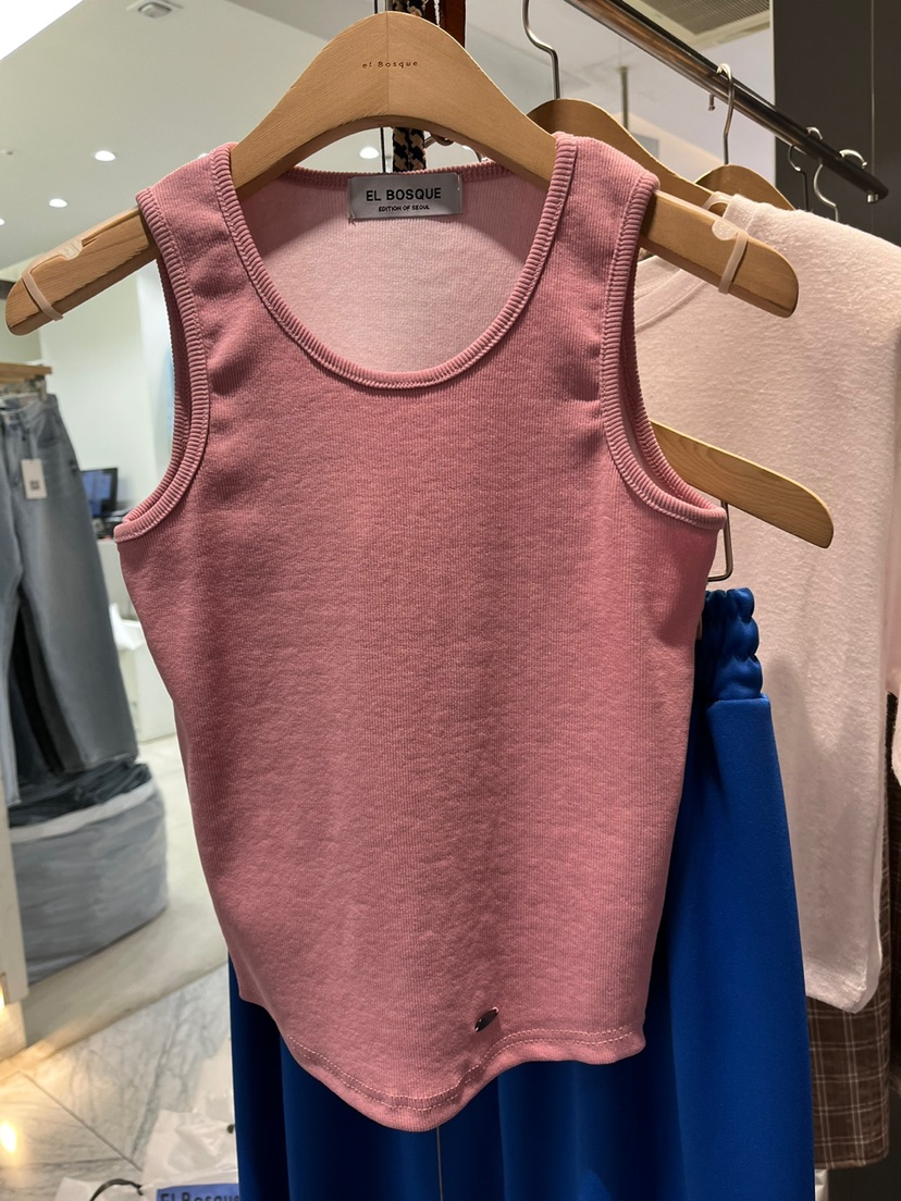 EL BOSQUE東大門代購女裝新款熱賣25春夏人氣真品吊帶背心EL BOSQUE吊帶/背心圖色2