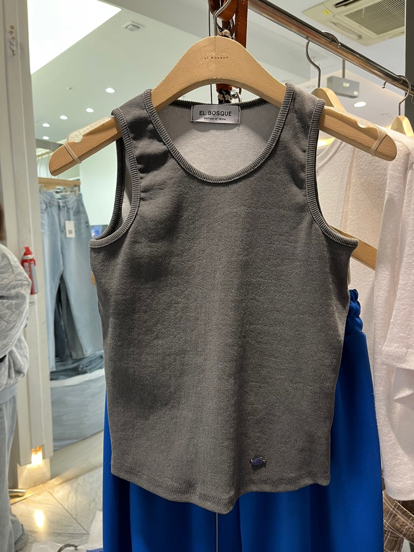 EL BOSQUE東大門代購女裝新款熱賣25春夏人氣真品吊帶背心EL BOSQUE吊帶/背心圖色3