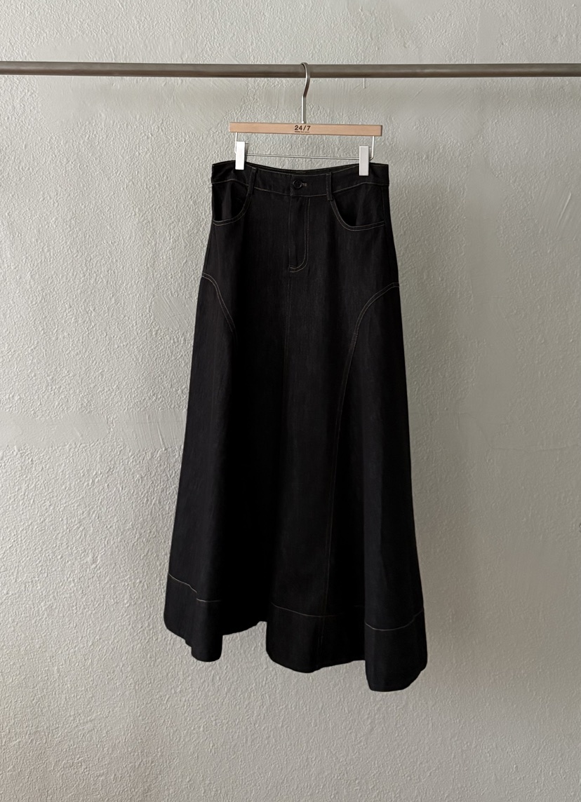 TWENTY FOUR SEVEN24-7東大門代購女士新品推薦休閑長裙TEWNTY FOUR SEVEN24-7長裙圖色1
