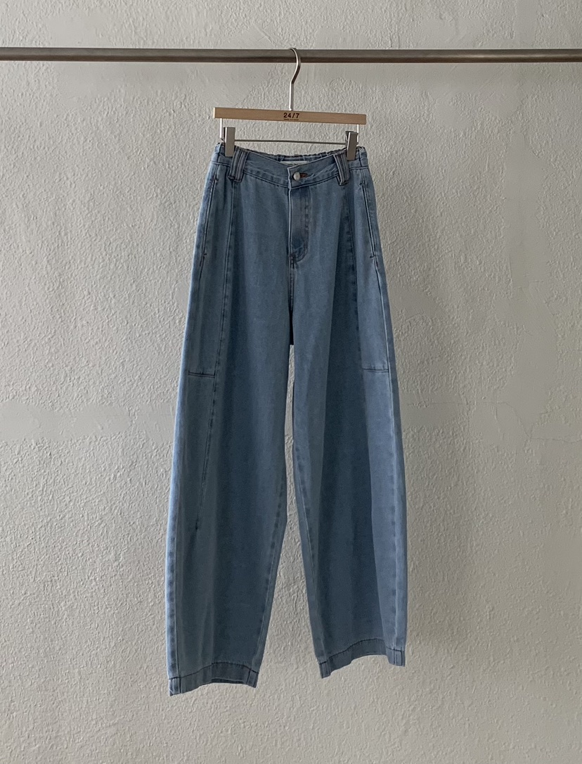 TWENTY FOUR SEVEN24-7東大門實拍女士新款真品25春夏牛仔褲TEWNTY FOUR SEVEN24-7牛仔褲