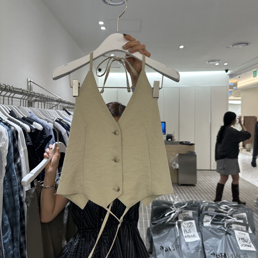 VIVE東大門直郵女士新款時尚真品人氣25春夏熱賣推薦吊帶背心VIVE吊帶/背心圖色1
