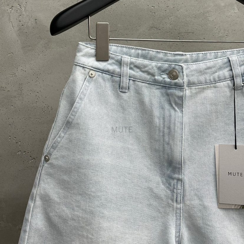 MUTE-P韓國代購女裝新品熱賣職業25春夏推薦人氣真品休閑短褲MUTE短褲