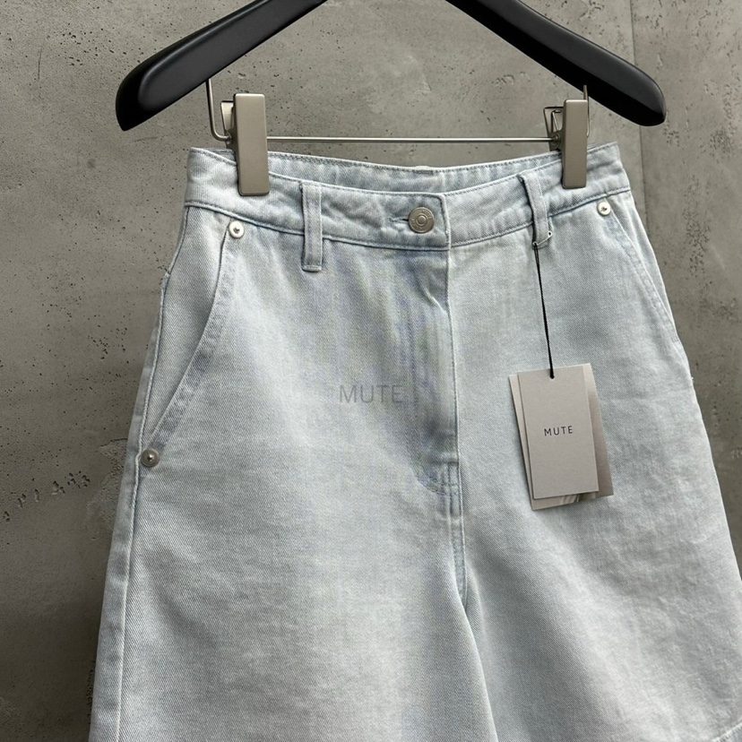 MUTE-P韓國代購女裝新品熱賣職業25春夏推薦人氣真品休閑短褲MUTE短褲