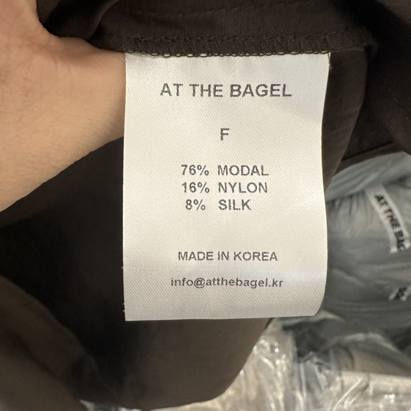 AT THE BAGEL東大門實拍女士新款25春夏推薦職業人氣長裙AT THE BAGEL長裙