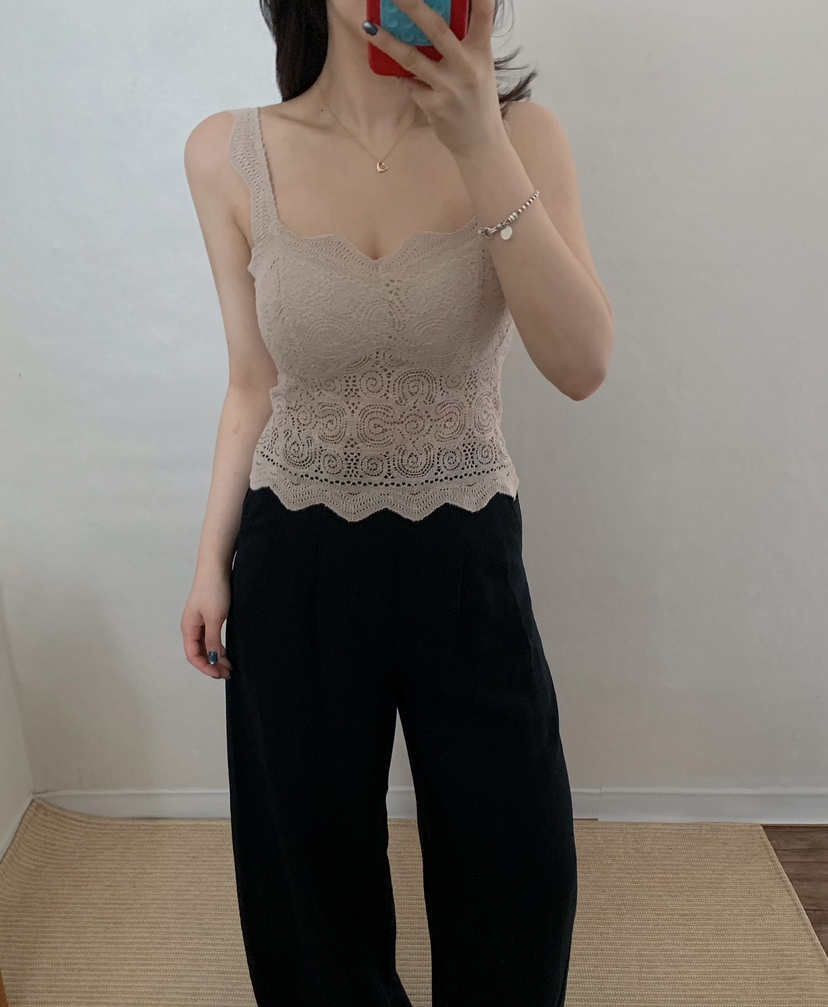 TWENTY FOUR SEVEN24-7韓國直郵女裝新款真品休閑吊帶背心TEWNTY FOUR SEVEN24-7吊帶/背心