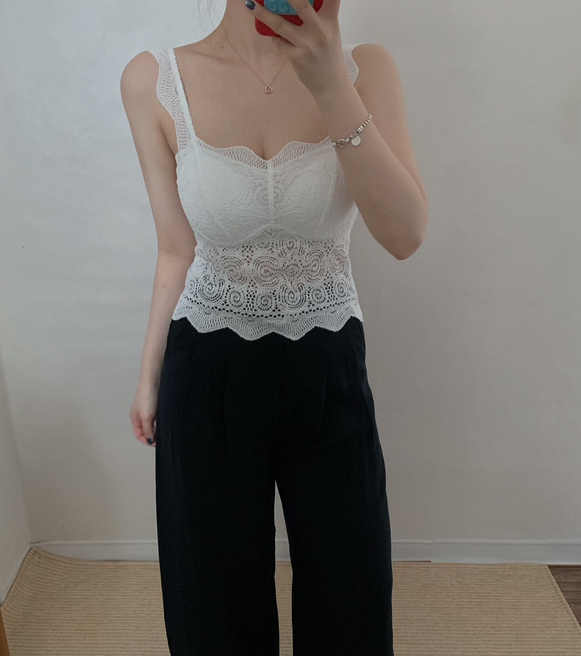 TWENTY FOUR SEVEN24-7韓國直郵女裝新款真品休閑吊帶背心TEWNTY FOUR SEVEN24-7吊帶/背心