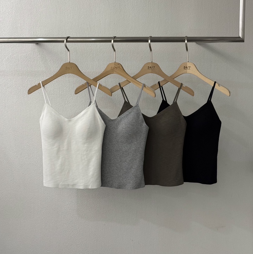TWENTY FOUR SEVEN24-7東大門實拍女士新品休閑吊帶背心TEWNTY FOUR SEVEN24-7吊帶/背心