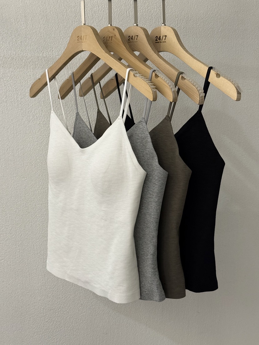 TWENTY FOUR SEVEN24-7東大門實拍女士新品休閑吊帶背心TEWNTY FOUR SEVEN24-7吊帶/背心
