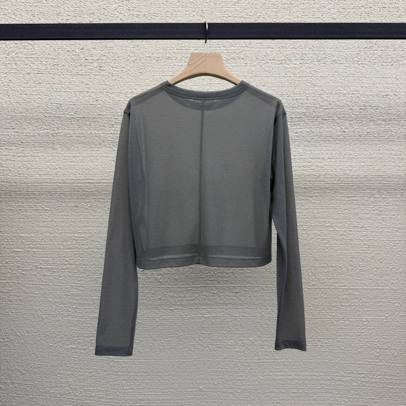 AT THE BAGEL韓國代購女裝新款時尚職業人氣休閑25春夏長袖T恤AT THE BAGEL長袖T恤