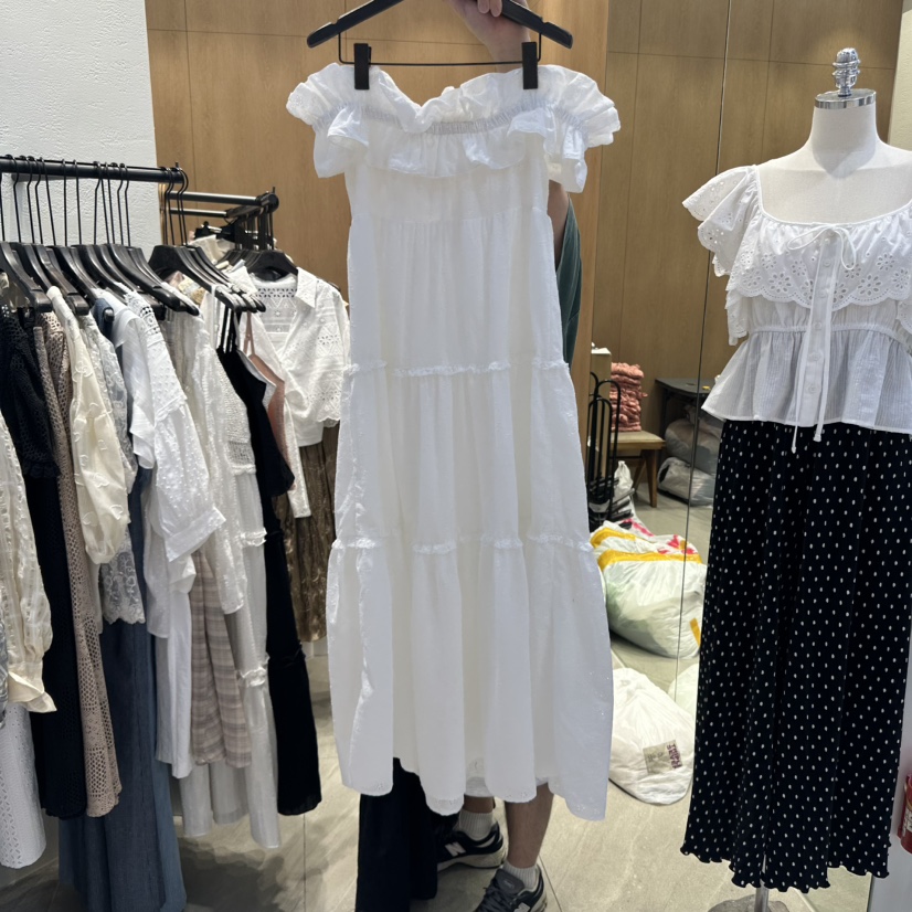 TRIPLE SEVEN韓國代購女士新款25春夏真品熱賣時尚推薦連衣裙TRIPLE SEVEN連衣裙