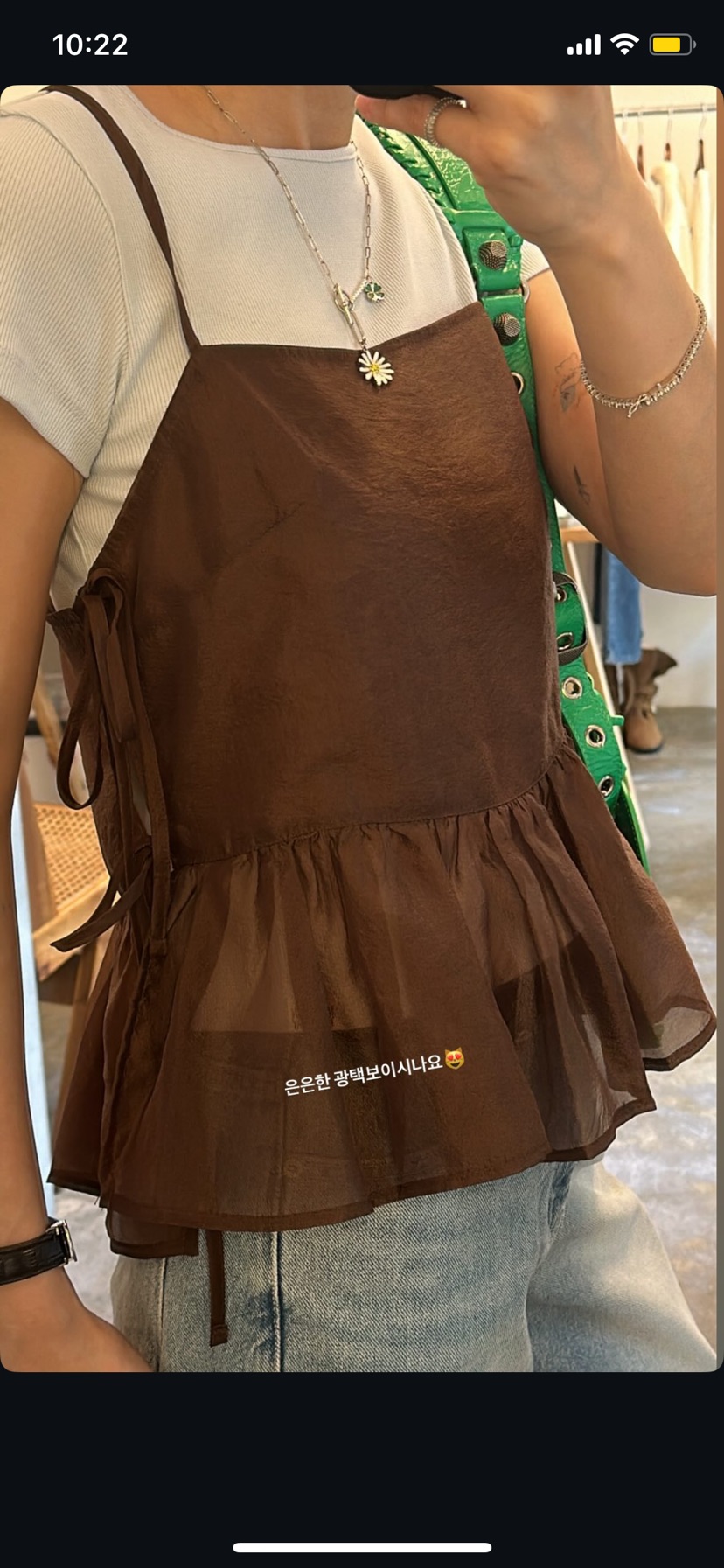 SILVER韓國㊣直郵東大門代購女裝新品推薦熱賣時尚吊帶背心SILVER吊帶/背心