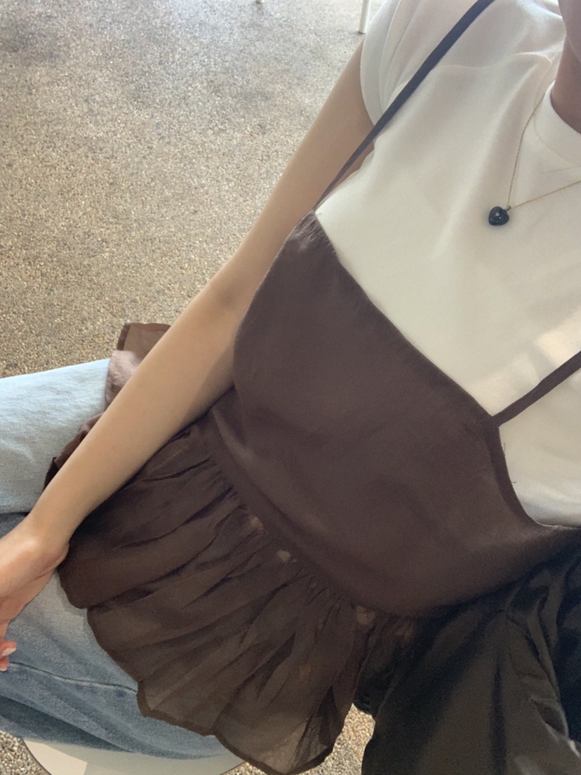 SILVER韓國㊣直郵東大門代購女裝新品推薦熱賣時尚吊帶背心SILVER吊帶/背心