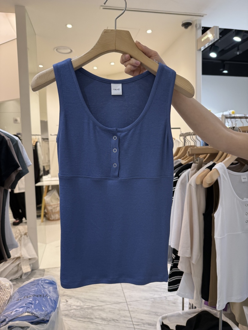 YIKHO STYLE韓國直郵㊣女裝新品人氣熱賣推薦時尚吊帶背心YIKHO STYLE吊帶/背心圖色2