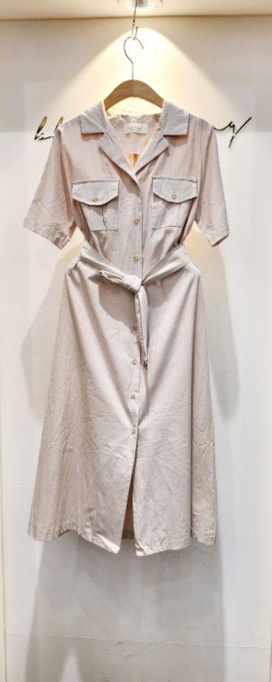 BLING BLING-S東大門代購女士新品人氣時尚熱賣連衣裙含腰帶BLING BLING-S連衣裙圖色2