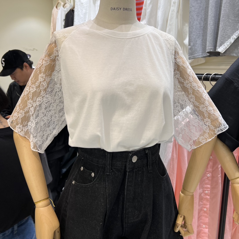 DAISY DRESS韓國㊣直郵東大門代購女裝新品休閑25春夏時尚T恤DAISY DRESST恤圖色2