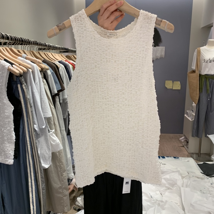 ORMORE直郵韓國代購㊣女裝新品推薦人氣時尚25春夏吊帶背心ORMORE吊帶/背心