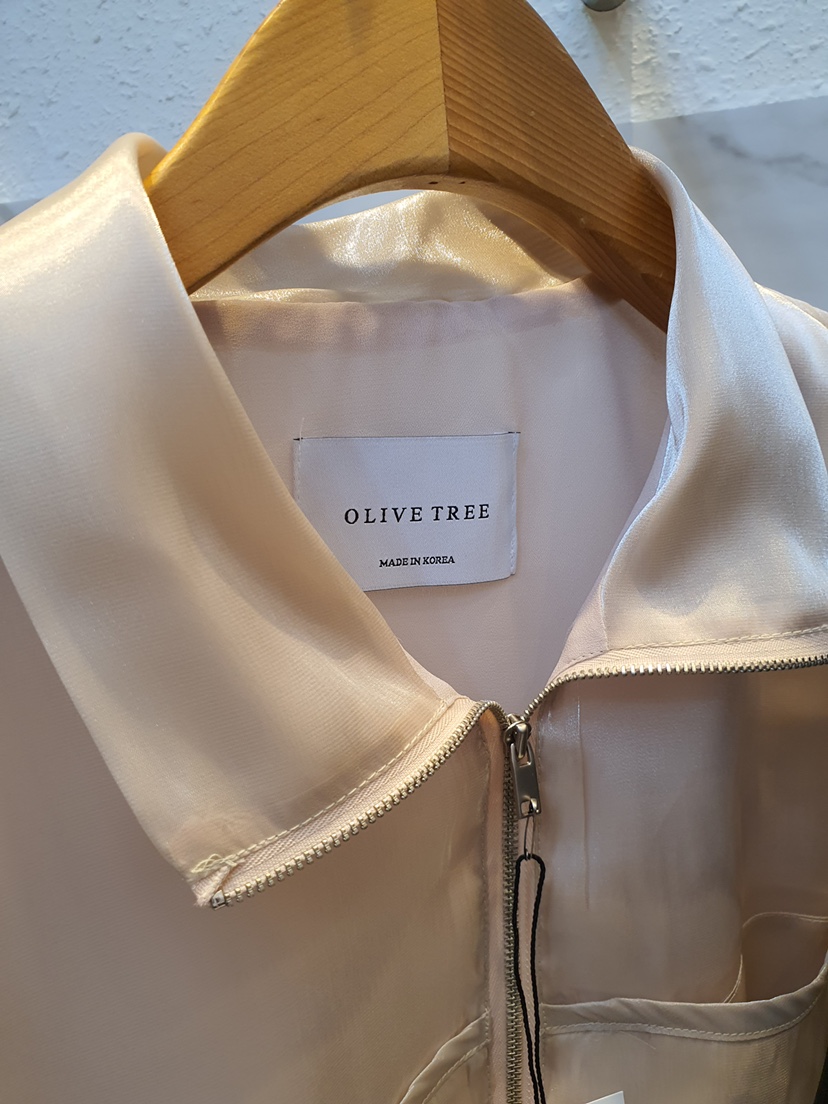 OLIVE TrEE韓國㊣直郵東大門代購女裝新品人氣熱賣夾克歐根紗OLIVE TrEE夾克