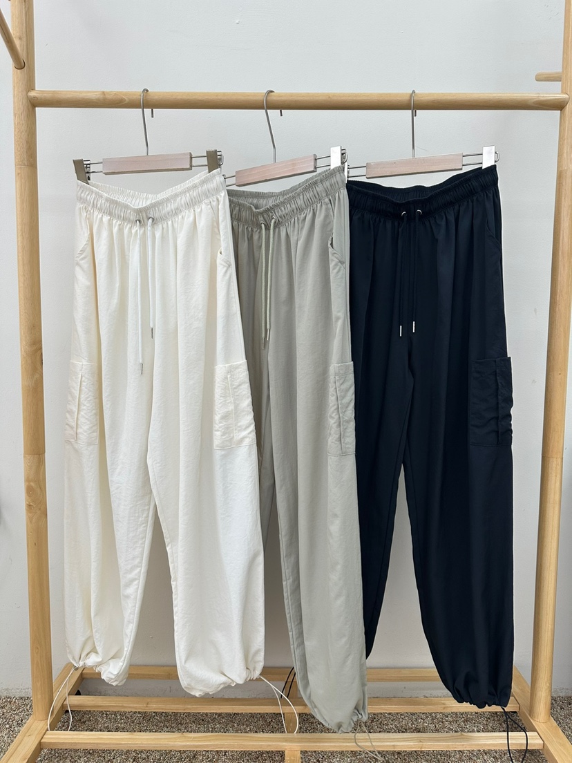 ONL直郵韓國代購㊣女裝新品熱賣推薦時尚25春夏休閑人氣休閑褲ONL休閑褲