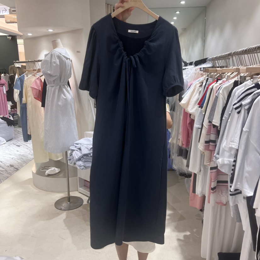 FRILL韓國直郵㊣東大門實拍女裝新款人氣熱賣休閑時尚連衣裙FRILL連衣裙圖色2