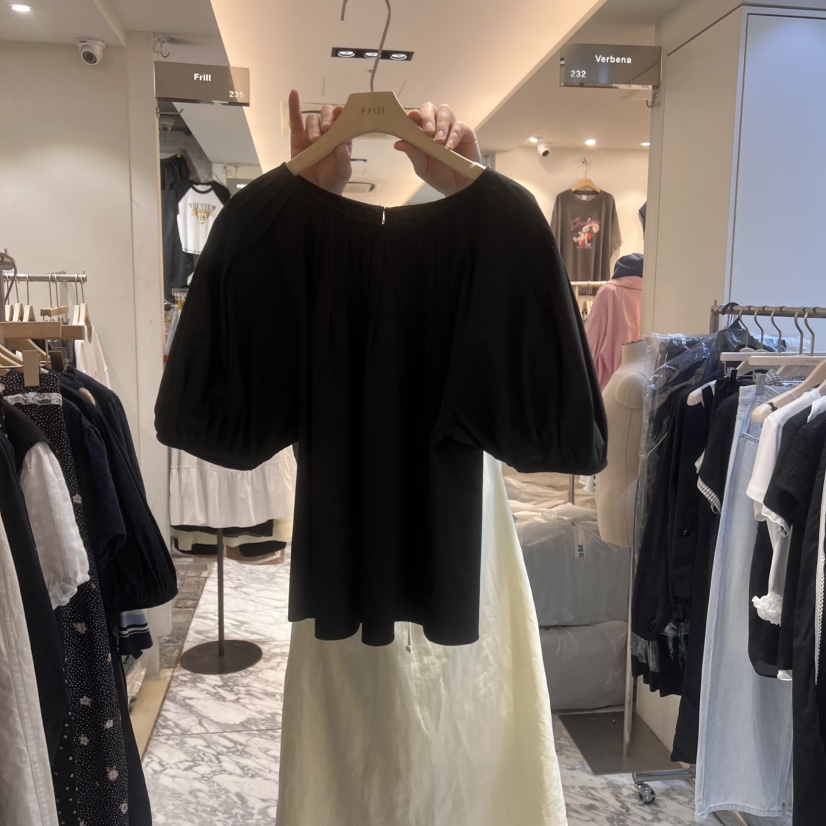 FRILL直郵韓國代購㊣女裝新品休閑25春夏時尚人氣襯衫蕾絲衫FRILL襯衫/蕾絲衫圖色3