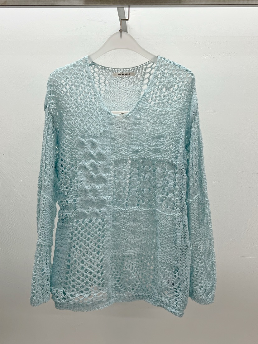 WEARABLE-L東大門代購女裝新款時尚25春夏推薦熱賣真品針織衫WEARABLE針織衫圖色2