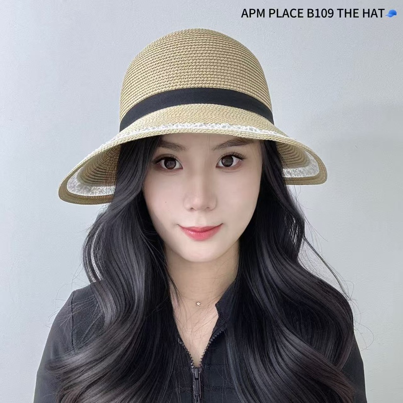 THE HAT-P韓國直郵女士新款時尚熱賣推薦休閑人氣帽子蕾絲THE HAT帽子