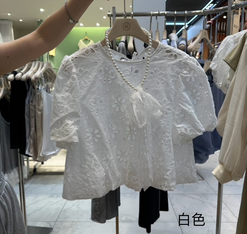 THE MOST-Q韓國直郵女士新款職業人氣熱賣推薦襯衫蕾絲衫THE MOST襯衫/蕾絲衫圖色2