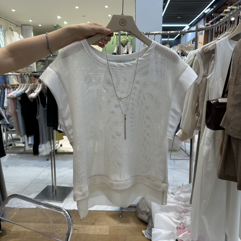 THE MOST-Q東大門實拍女裝新品休閑時尚人氣職業吊帶背心THE MOST吊帶/背心