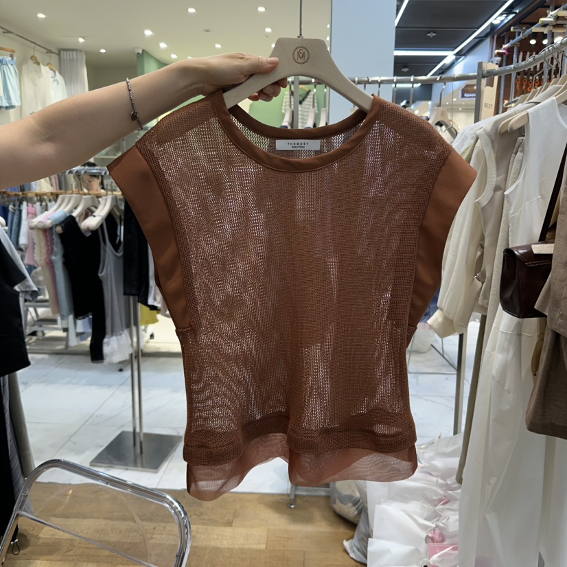THE MOST-Q東大門實拍女裝新品休閑時尚人氣職業吊帶背心THE MOST吊帶/背心圖色2
