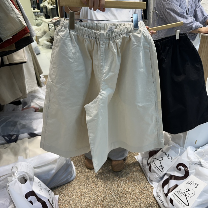 OTGEULY韓國直郵女裝新款真品推薦25春夏休閑熱賣時尚職業短褲OTGEULY/衣架牌短褲圖色2