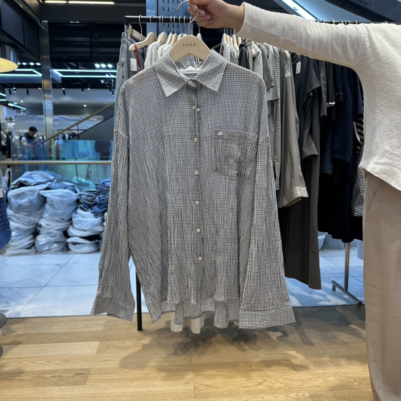 TARA東大門代購女裝新品職業人氣熱賣時尚推薦25春夏襯衫蕾絲衫TARA襯衫/蕾絲衫