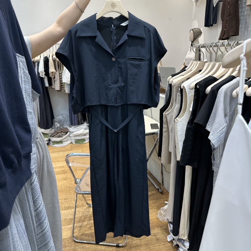THE MOST-Q韓國代購女士新品職業熱賣時尚25春夏休閑連衣裙THE MOST連衣裙圖色2