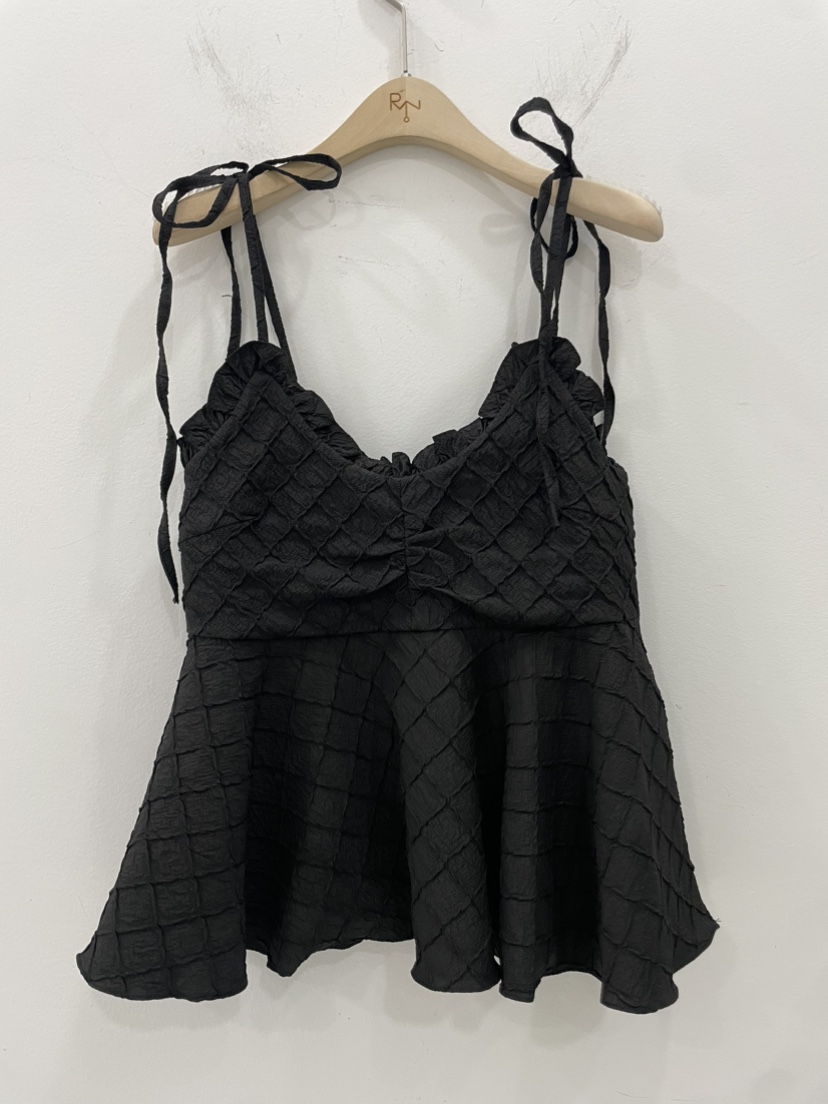 REIZ東大門實拍女裝新品職業時尚25春夏推薦熱賣真品吊帶背心REIZ吊帶/背心圖色2